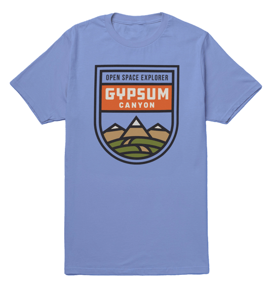 mens gypsum canyon mountain bike tee with 4 color print