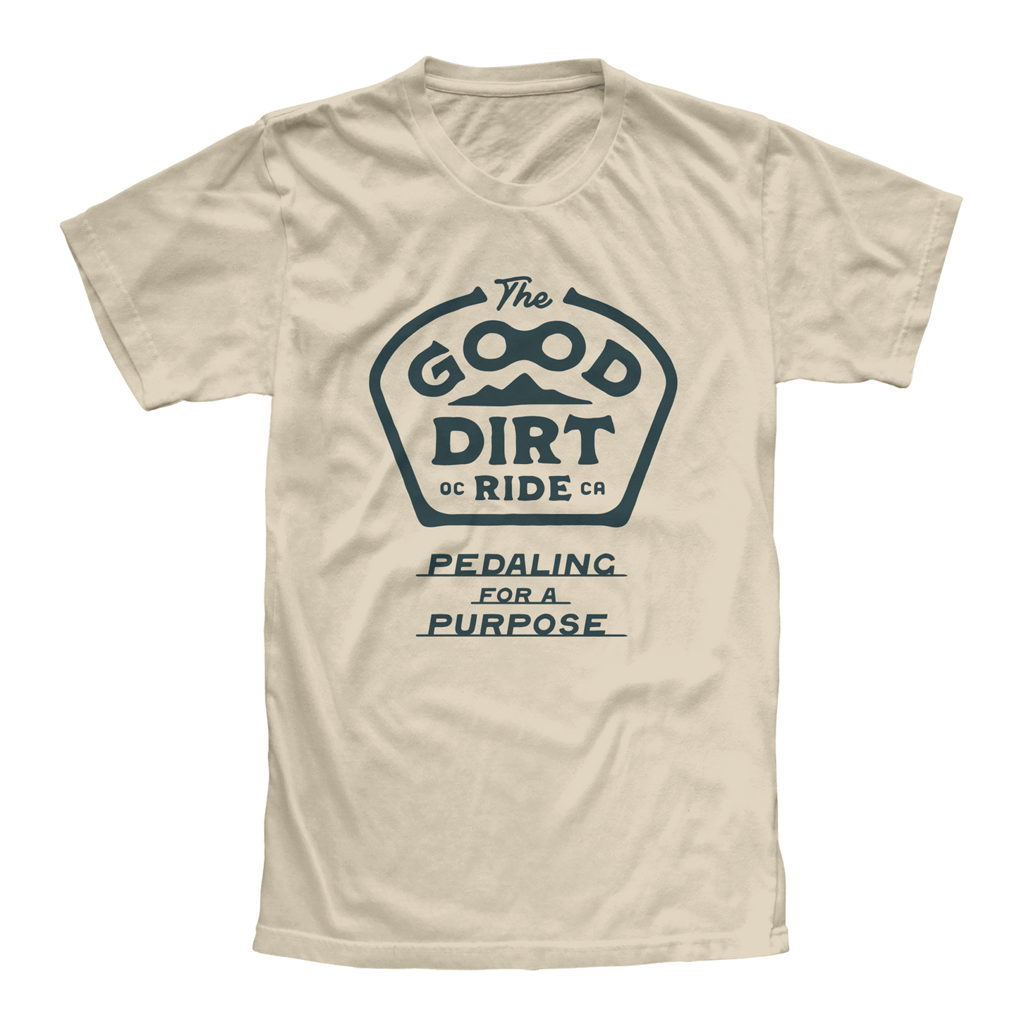 WOMEN'S GOOD DIRT TEE - NATURAL