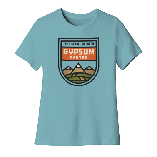 women's gypsum canyon mountain bike tee with 4 color print
