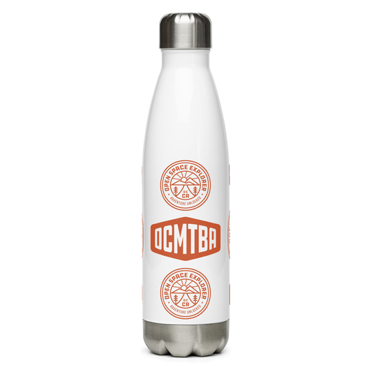 OCMTBA stainless steel water bottle with 1 color print
