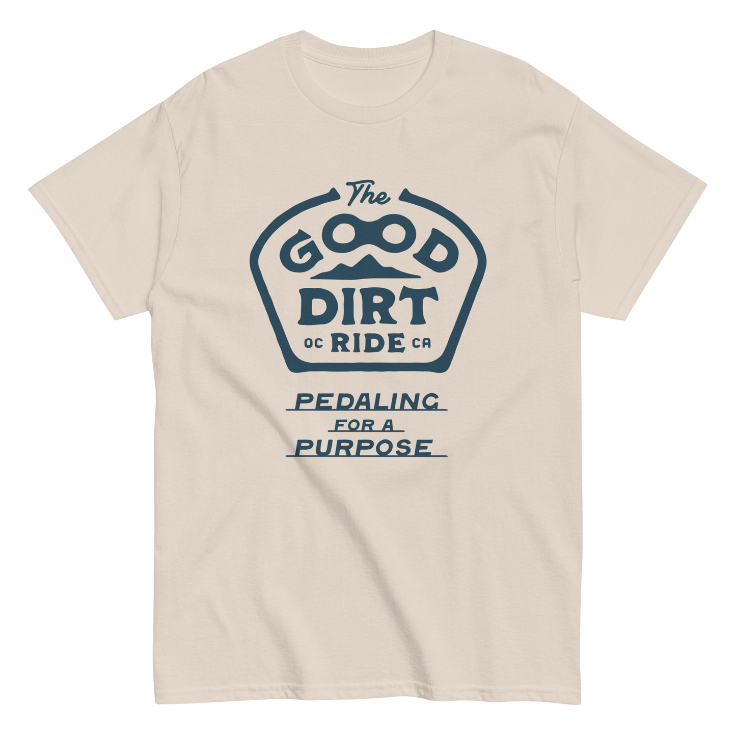 GOOD DIRT RIDE TEE - NATURAL